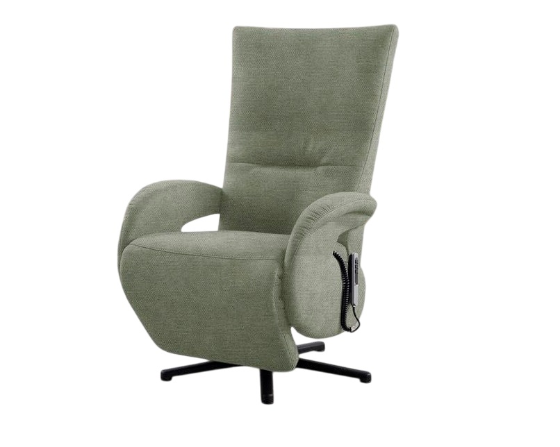 Poco Drehsessel Relaxline 2 in Stoff Sofia clean dunkelgrün, Moebel, Stuhl, Sessel