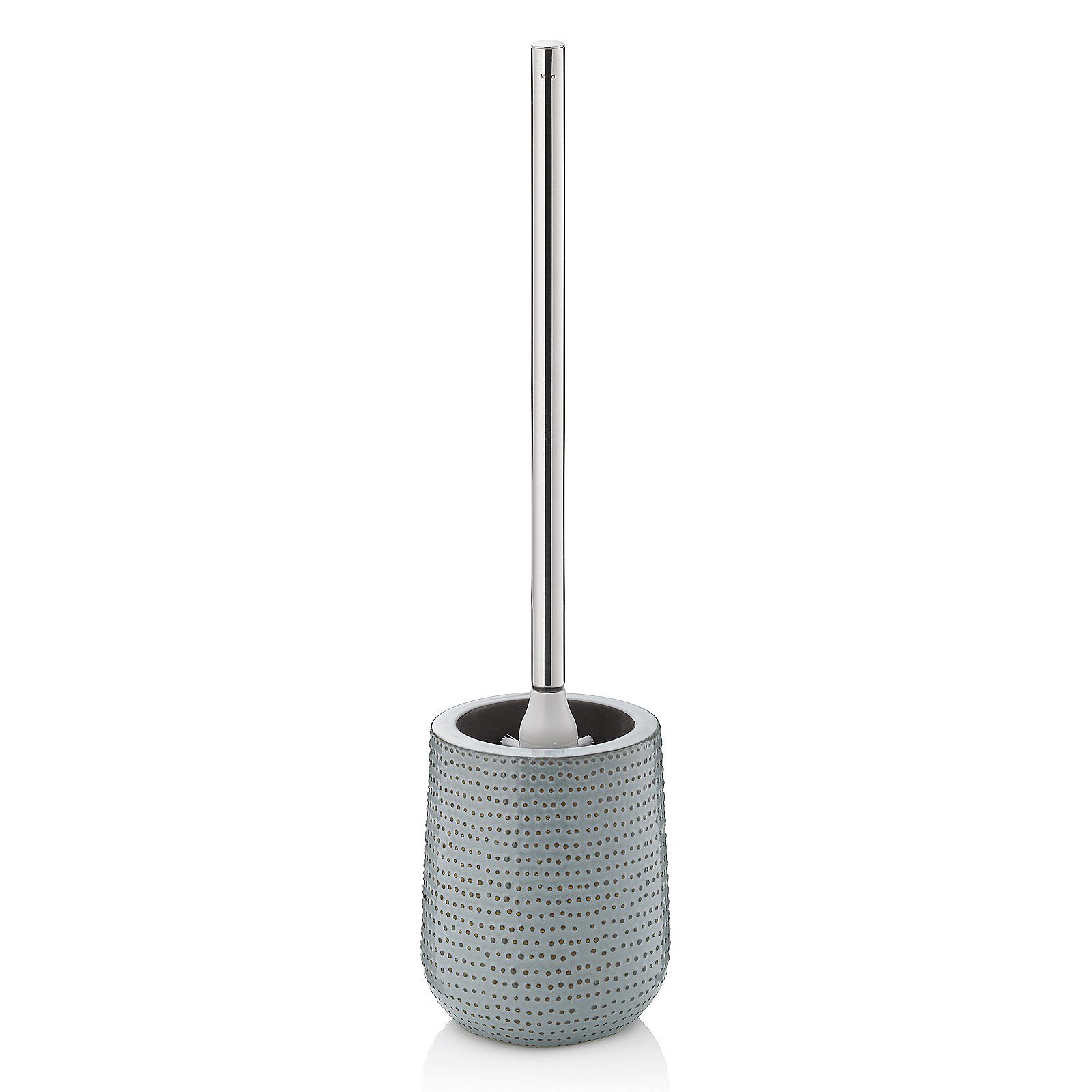 Kela WC-Garnitur Dots graubraun DOTS in , Rauchrohr