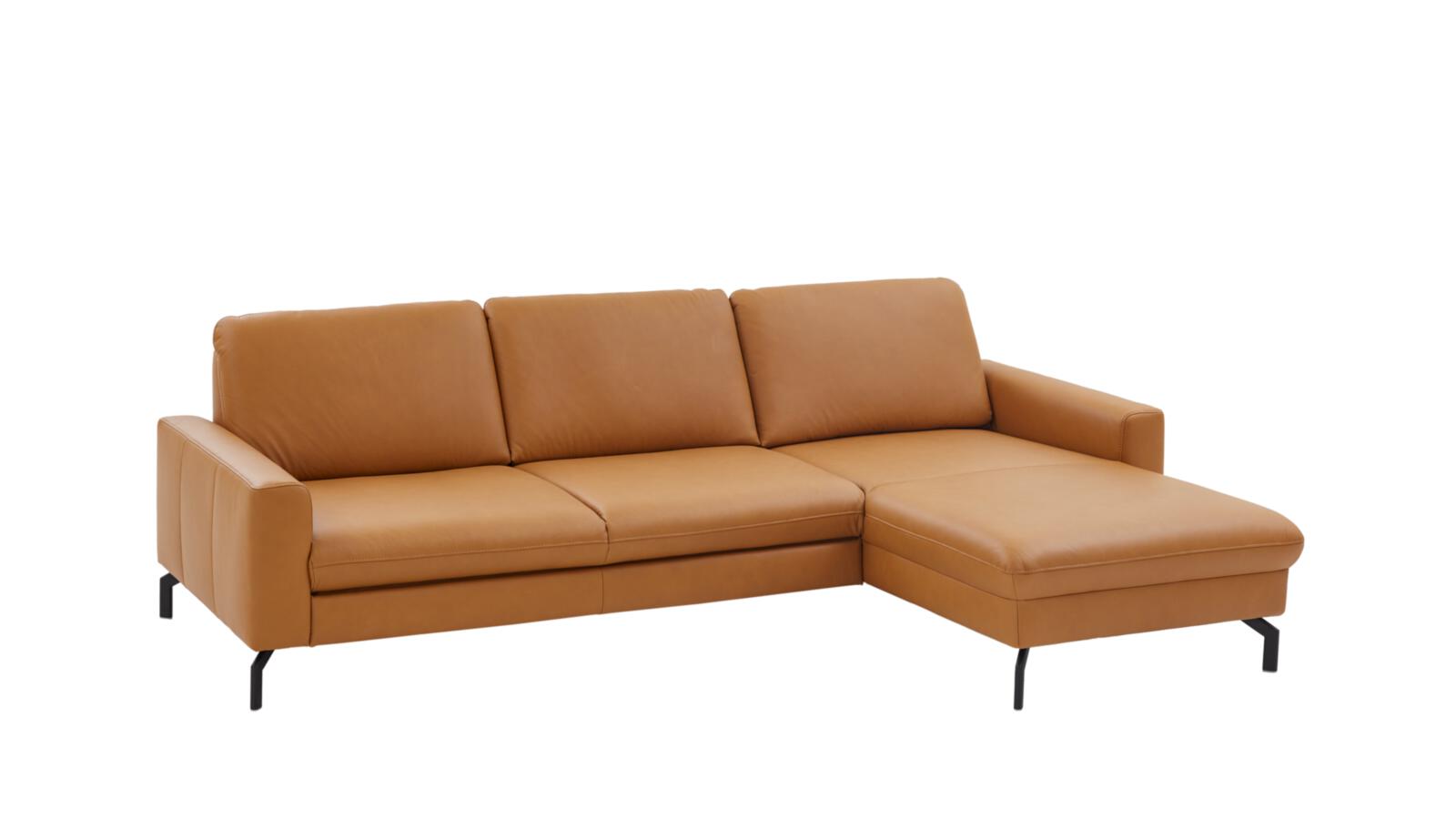 Modulmaster Polstereckgarnitur MM-PN1126  ca. 274x179cm in Leder Vivre kurkuma