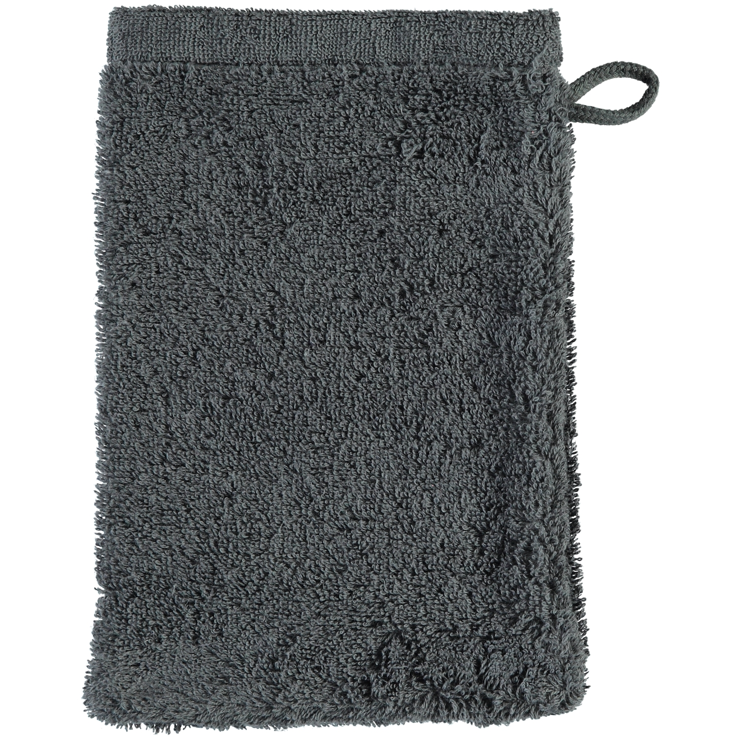 Cawö Waschhandschuh LIFESTYLE 16x22cm in Farbe anthrazit