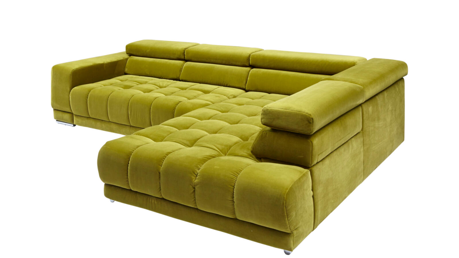 Polstereckgruppe VS-XP-MP1038 ca. 323x222cm in Stoff Salsa moos, Moebel, Couch