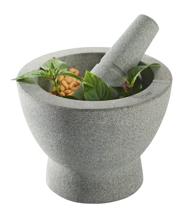 GEFU Granitmörser Crunchy grau