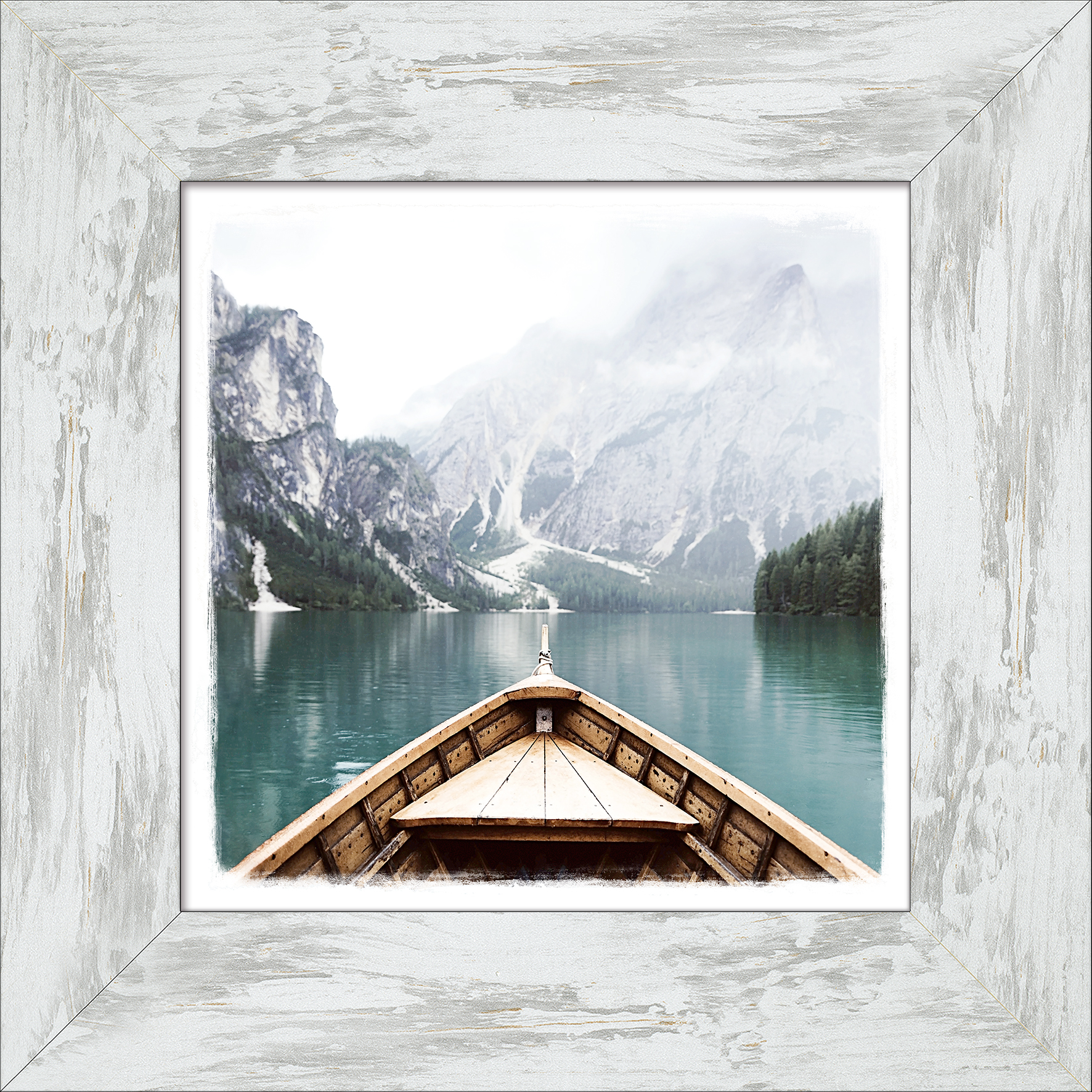 ProArt New Classic Wood 44x44cm Bootsfahrt auf Bergsee