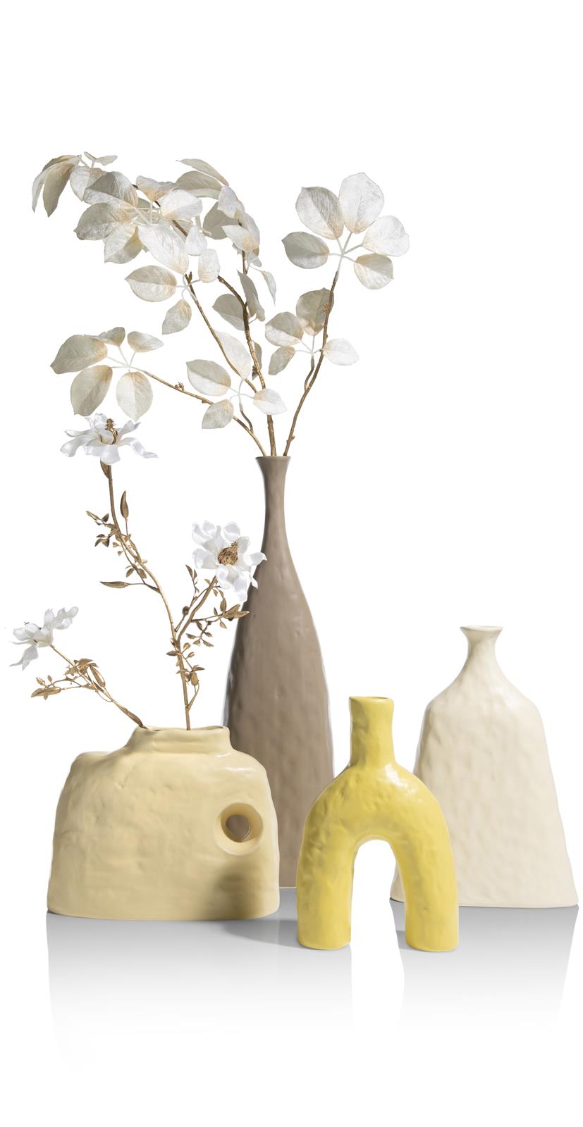 Coco Maison Vase Lech  H50,5cm 48218-BEI