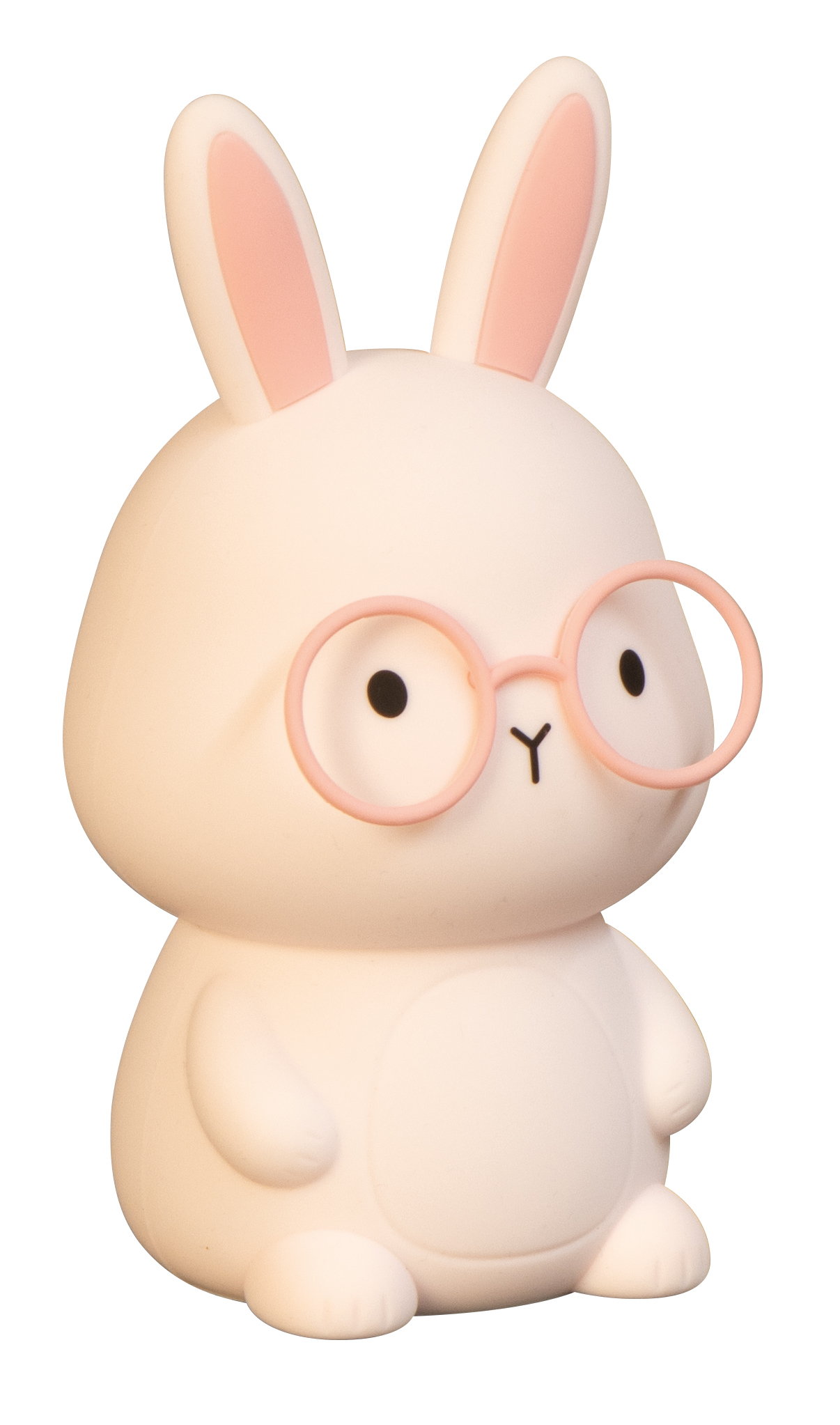 FH Lighting LED-Tischleuchte JOSIE in Silikon pink, Tier, Säugetier, Hase