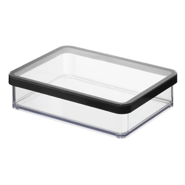 Rotho Premium Dose LOFT in Farbe Schwarz