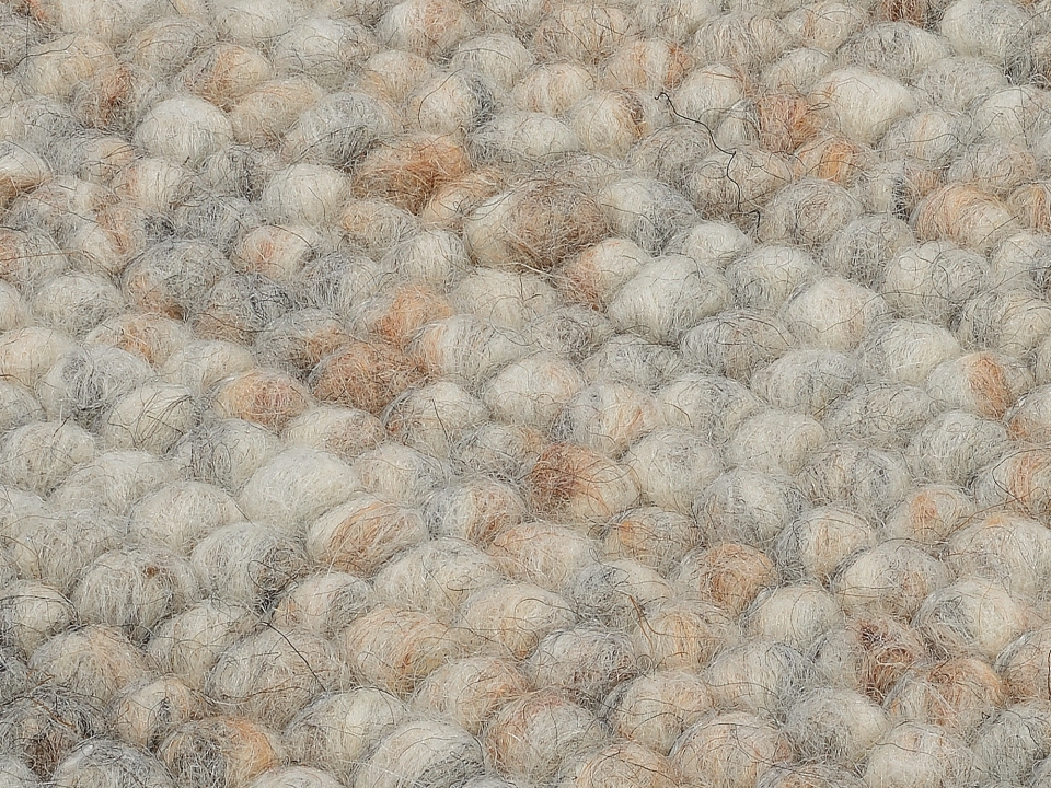 OCI Handwebteppich WIESENBRISE ca. 140x200 cm in Farbe natur