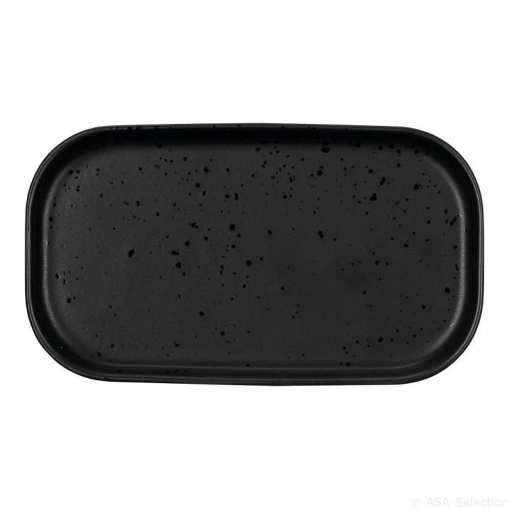 ASA Selection Snackteller Coppa in Farbe schwarz matt