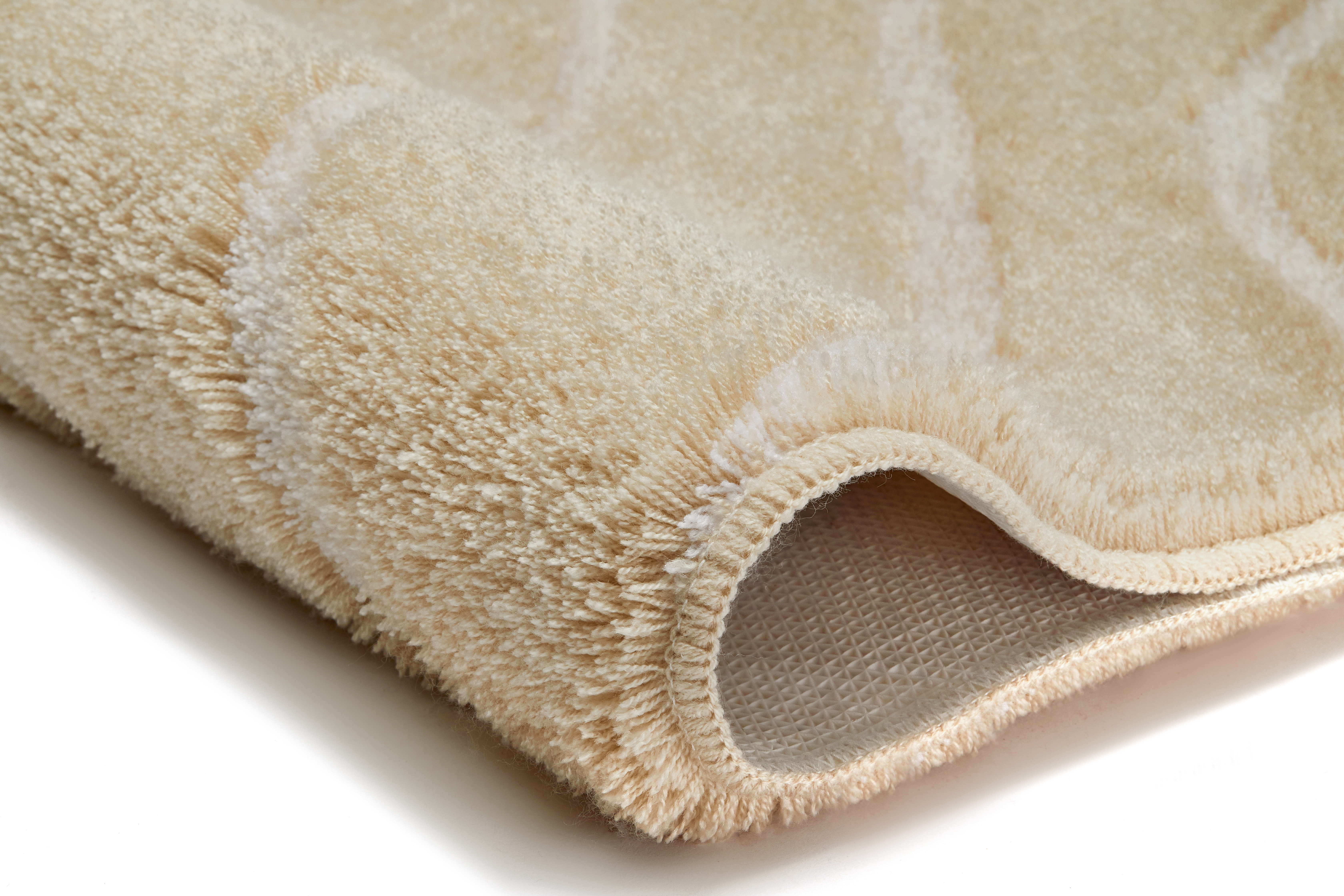Kleine Wolke Badteppich TRAM ca. 55x65cm in Farbe Caramel