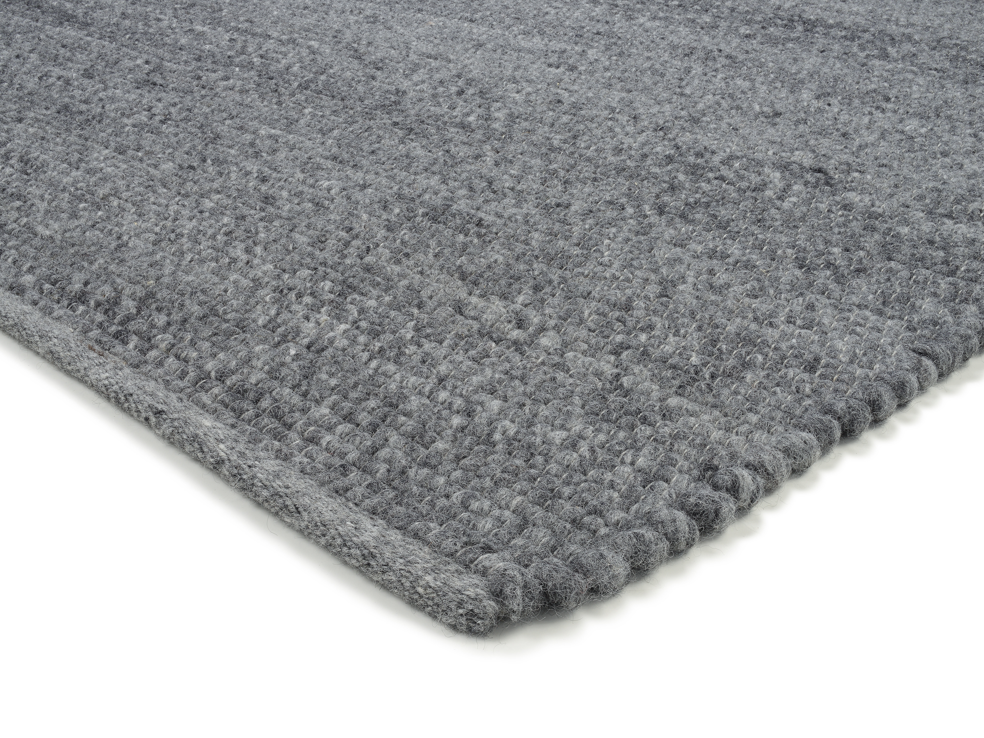 OCI Handwebteppich WIESENBRISE ca. 70x140 cm in Farbe anthrazit