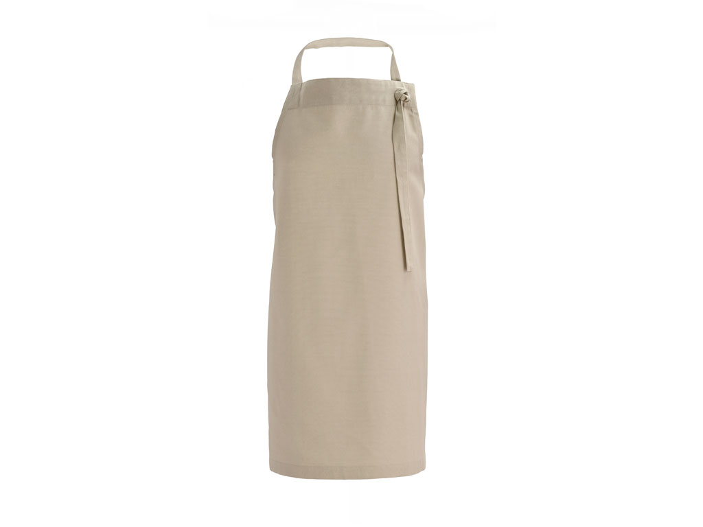 Södahl Schürze in Farbe beige
