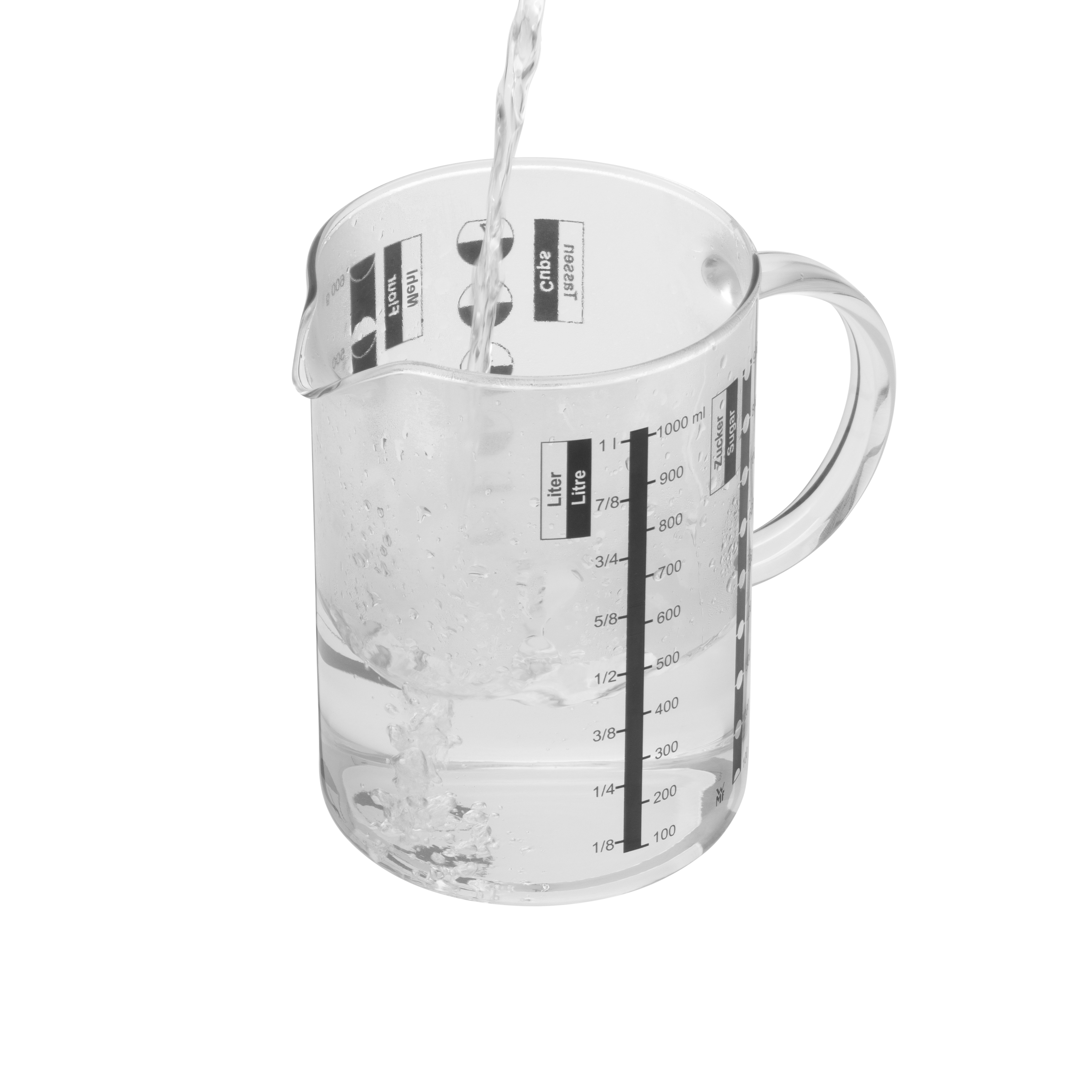 WMF Gourmet Messbecher 1,0 L in tranparent