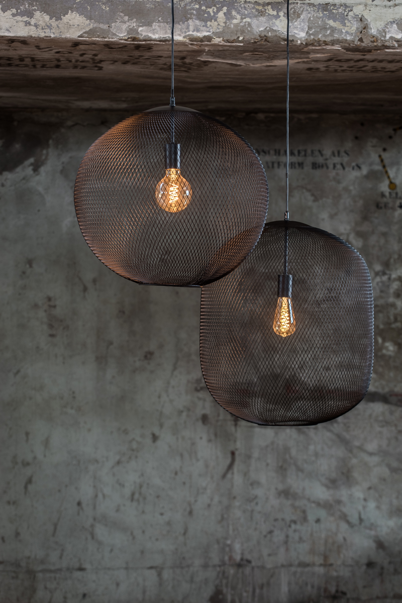 Light & Living Hängeleuchte REILLEY in Schwarz matt