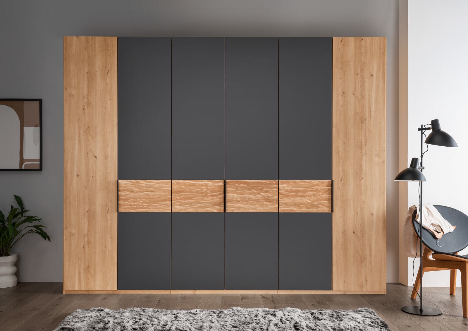 Wiemann Schlafzimmer CADIZ in **Bianco Eiche Nachbildung/