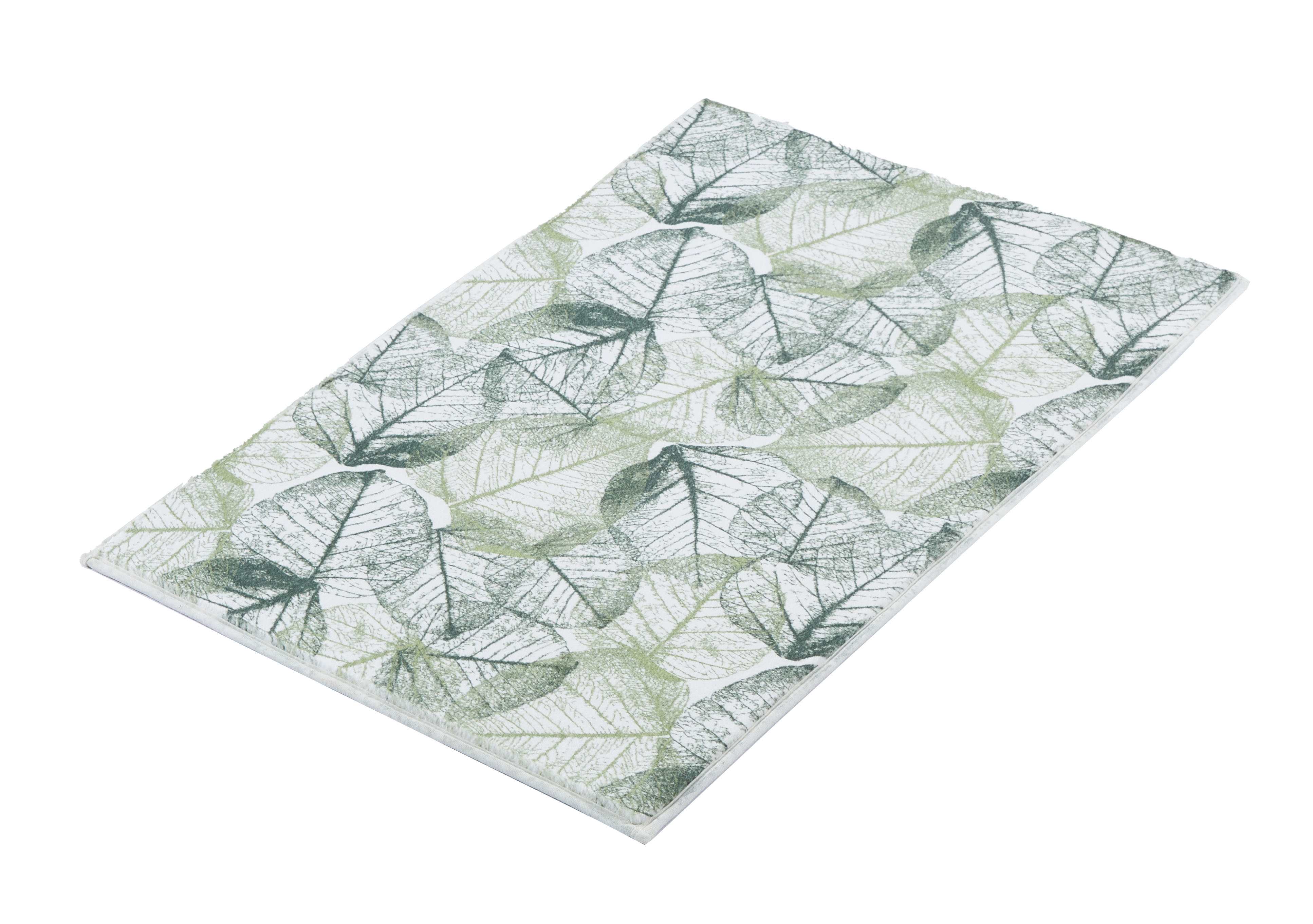 Kleine Wolke Badteppich SELVA ca. 60x90cm in Farbe Forest