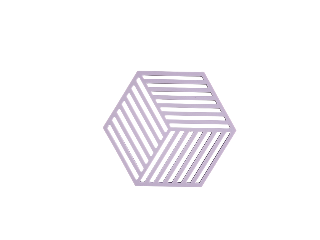 F&H Untersetzer  HEXAGON ca. B14 H0,9 T16 cm in Lupine