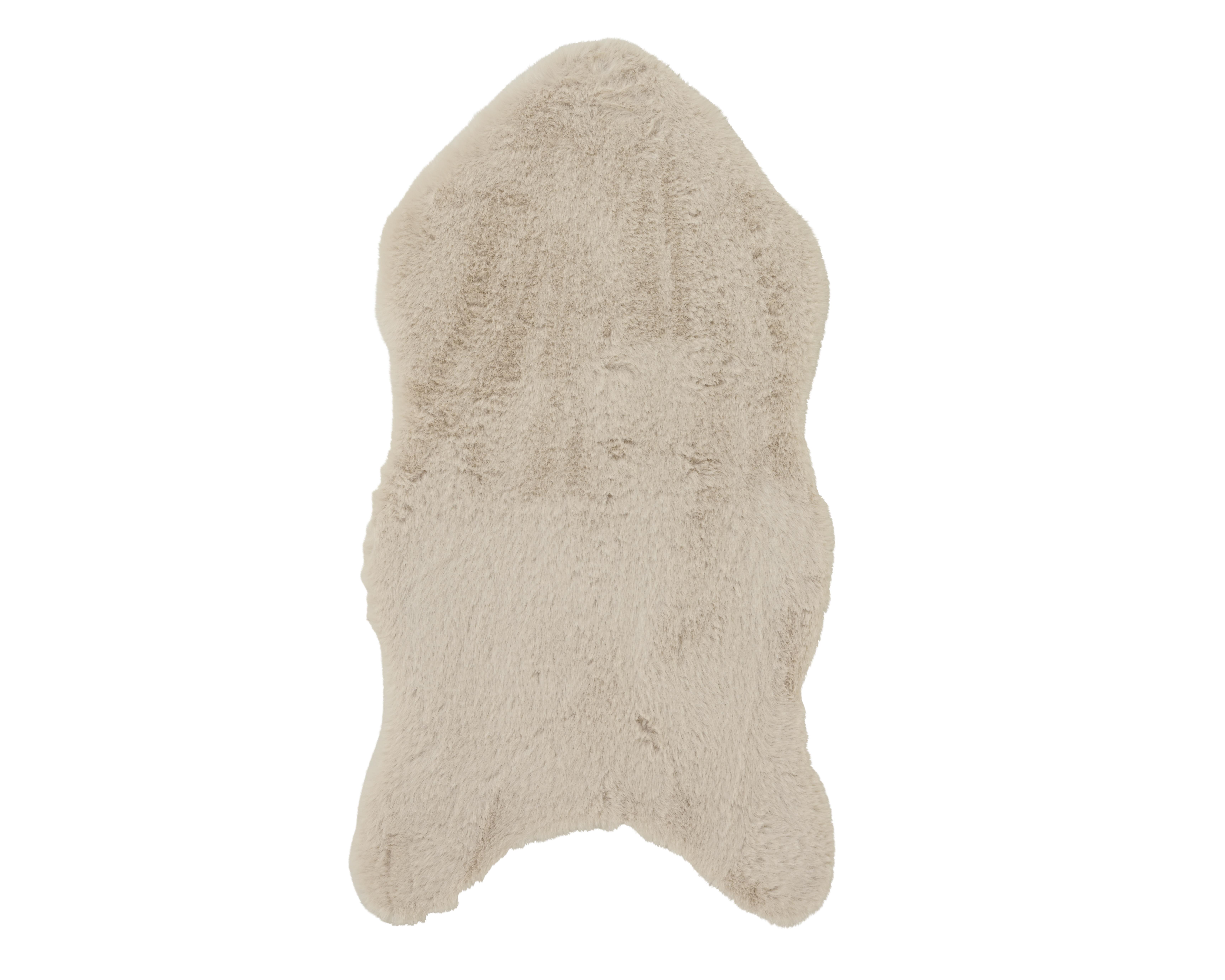 Kaemingk Teppich Kunstfell 440316 ca. B50 H2 cm in Beige Kaemingk Teppich Kunstfell 440316 ca. B50 H2 cm in Beige, Dekoration für Zuhause, Teppich, Kissen, Strumpfwaren, Socke