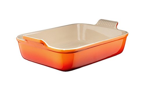Le Creuset Auflaufform Ø ca. 19cm Ofenrot