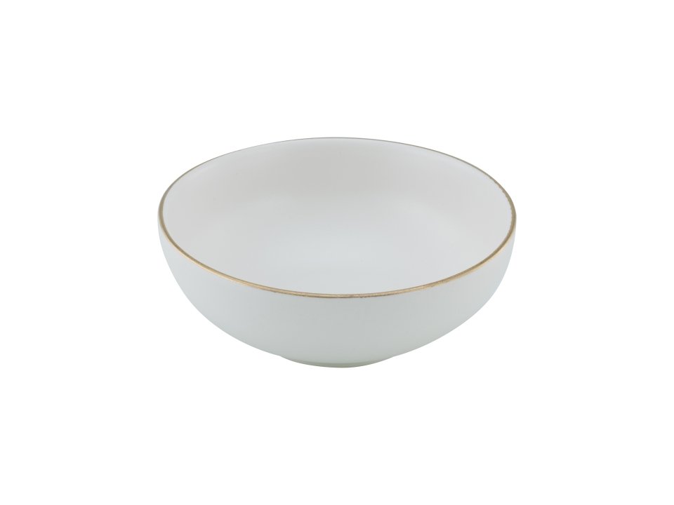 CreaTable Mehrzweckschale Industrial Gold 16,5cm in Steinzeug creme