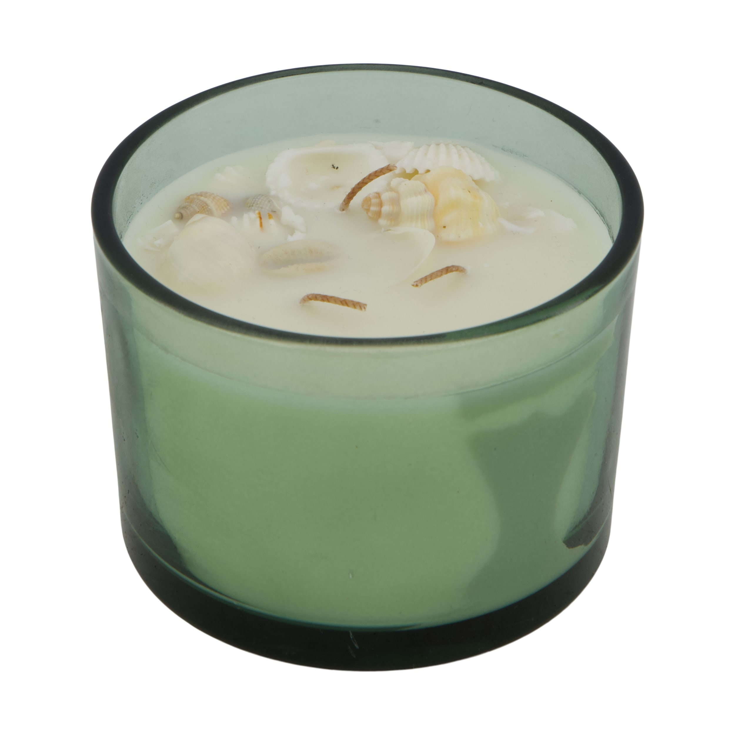 Dijk Natural Collections Kerze mit Glas in Farbe grün, Getränk, Milch
