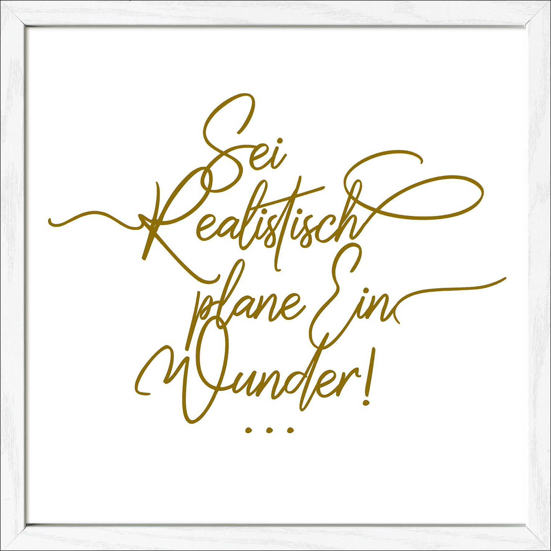 ProArt Framed-Art Slim Scandic 33x33cm Ein Wunder
