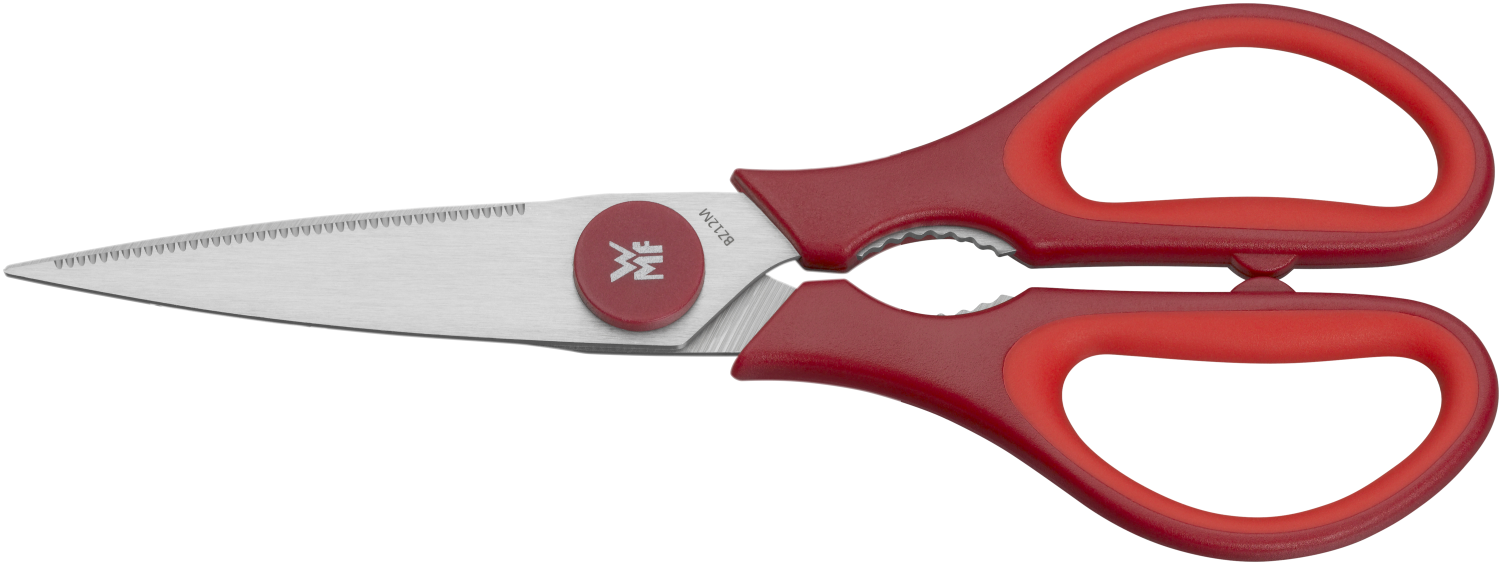 WMF Touch Küchenschere, 21 cm, Rot in rot