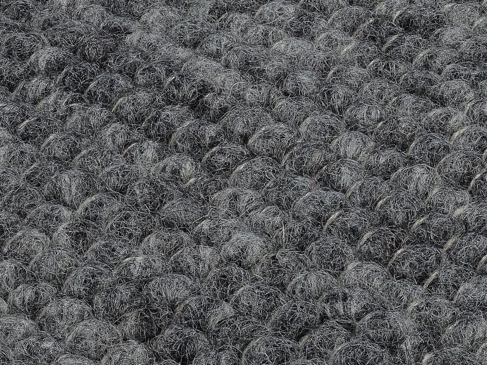 OCI Handwebteppich WIESENBRISE ca. 120x180 cm in Farbe anthrazit