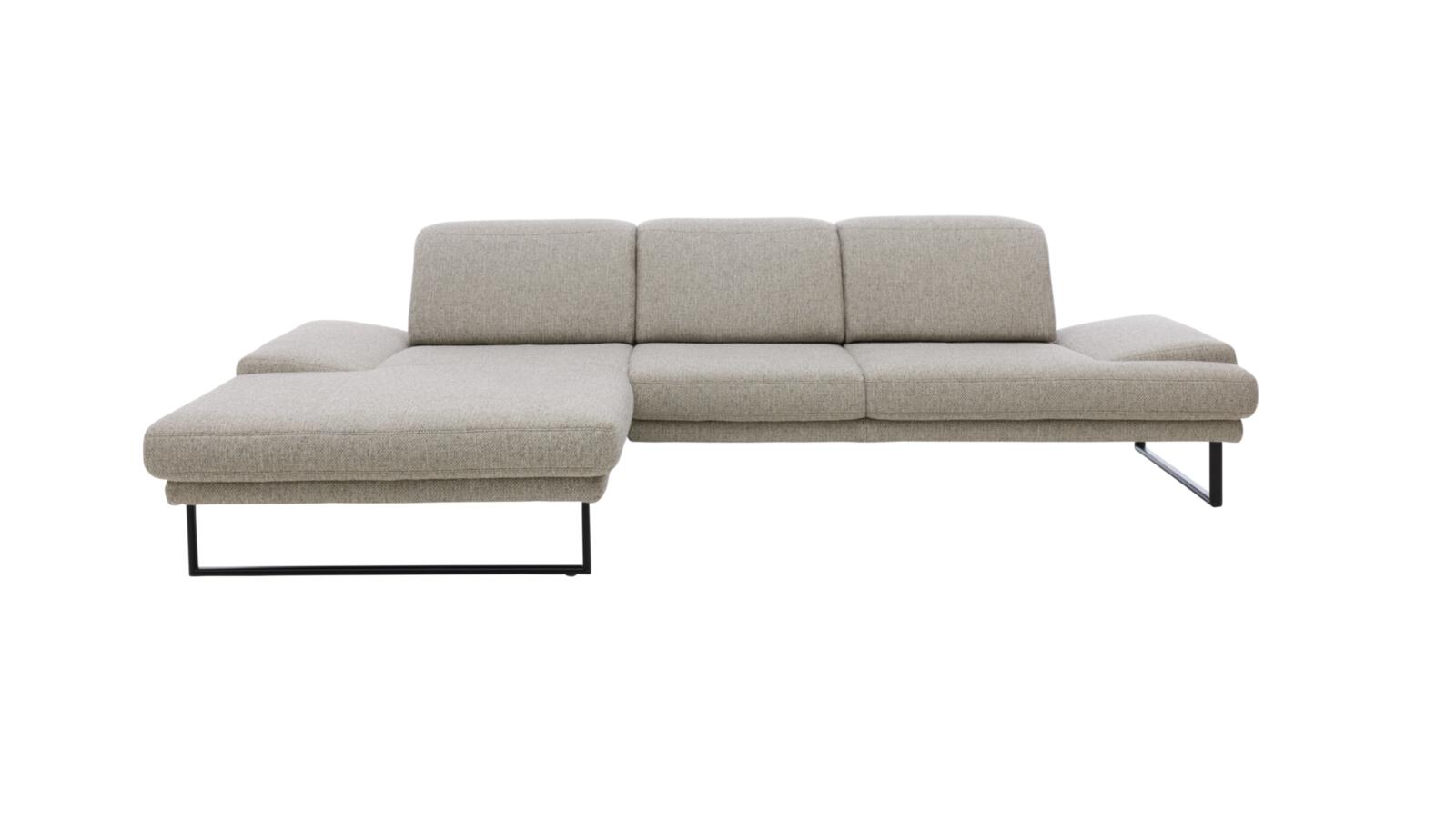 Interliving Polstergruppe IL 4460 ca. 191x308cm in Stoff Jazz silber