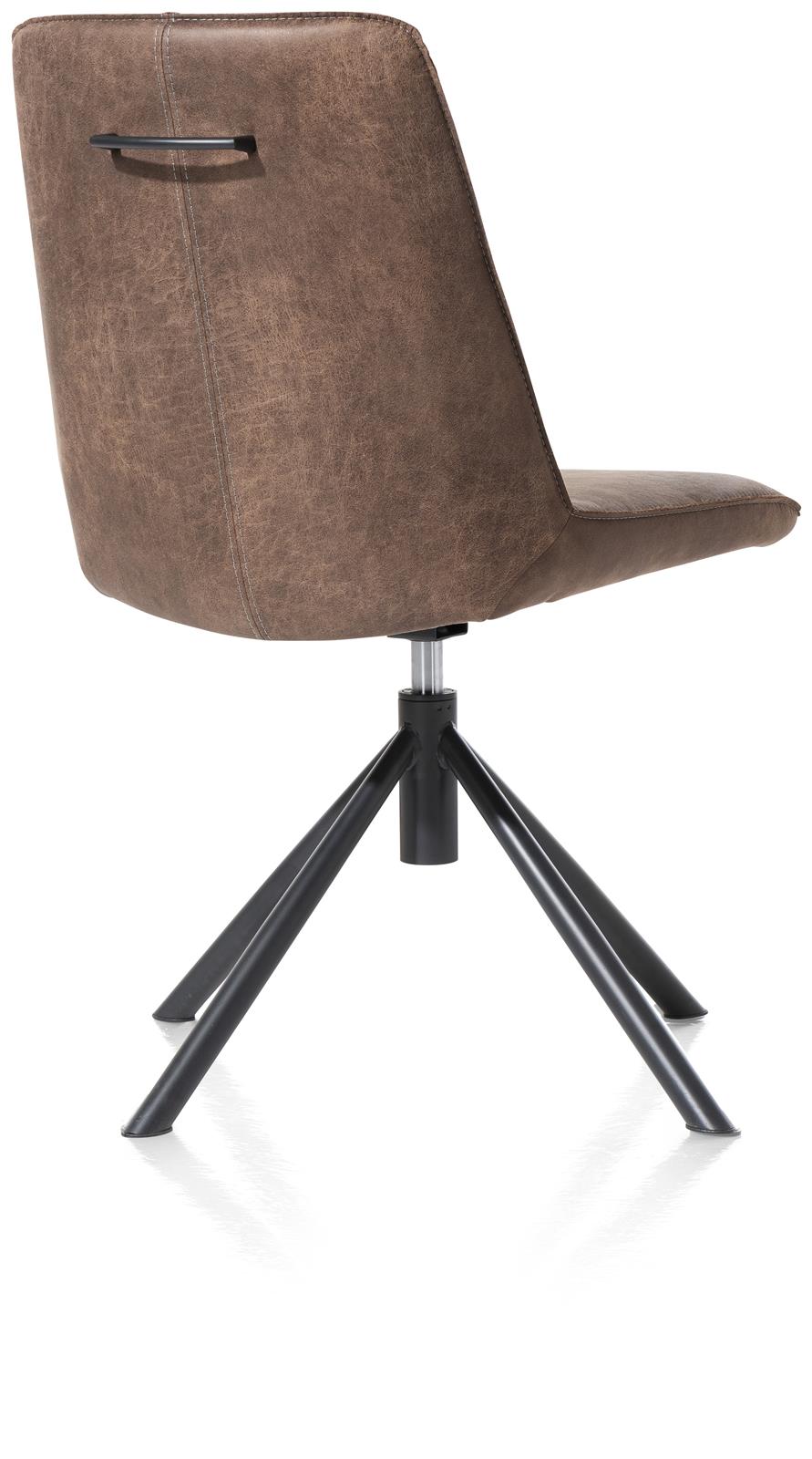 Henders & Hazel Stuhl Brody Leder Corsica semi braun