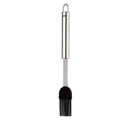 Keck & Lang Backpinsel in Silber Glänzend