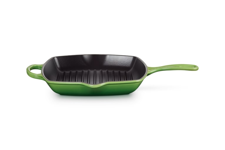 Le Creuset Grillpfanne Sig 26cm Bamboo Green Quadratisch