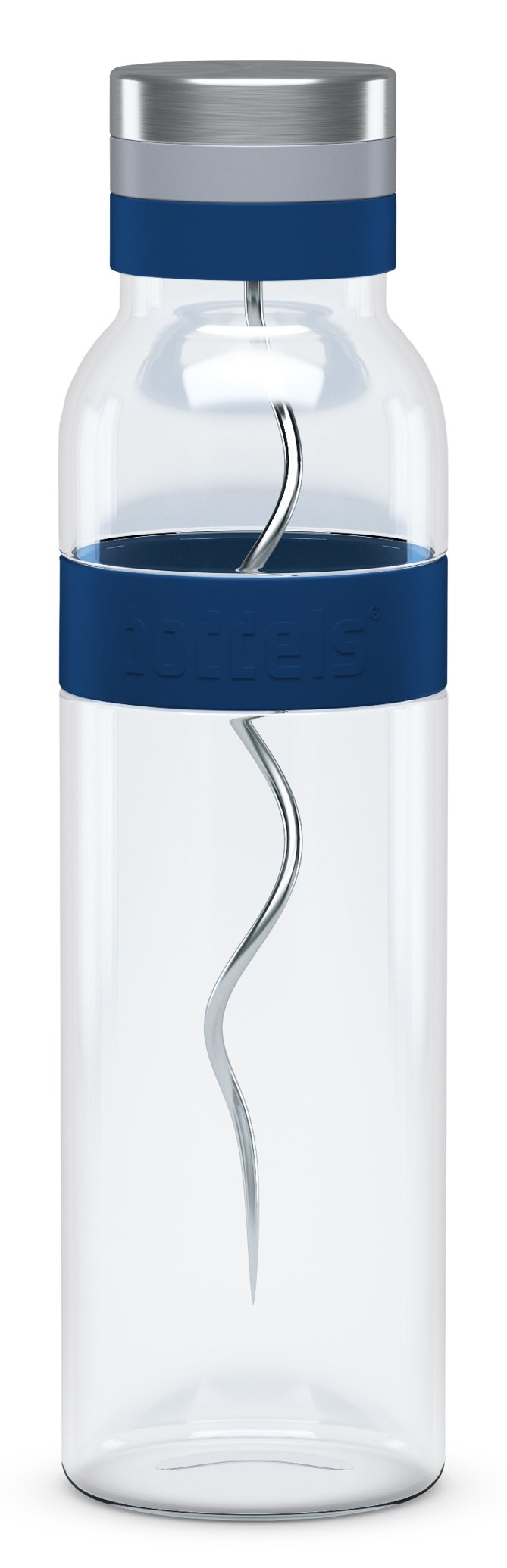 boddels Glaskaraffe Sund 1100ml in Nachtblau