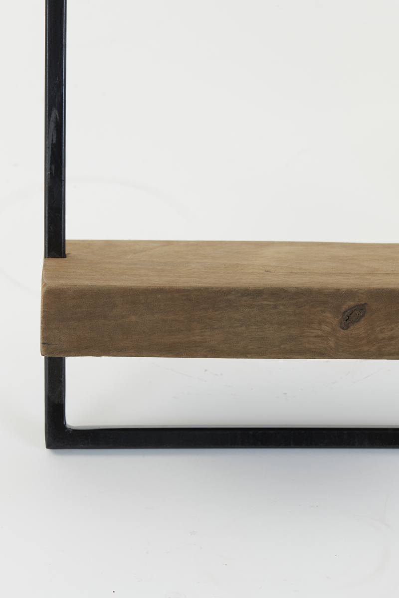 Wandregal MADDISON  in Holz dunkelbraun