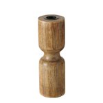 Boltze Kerzenleuchter Szura 18 cm  in Mango natur