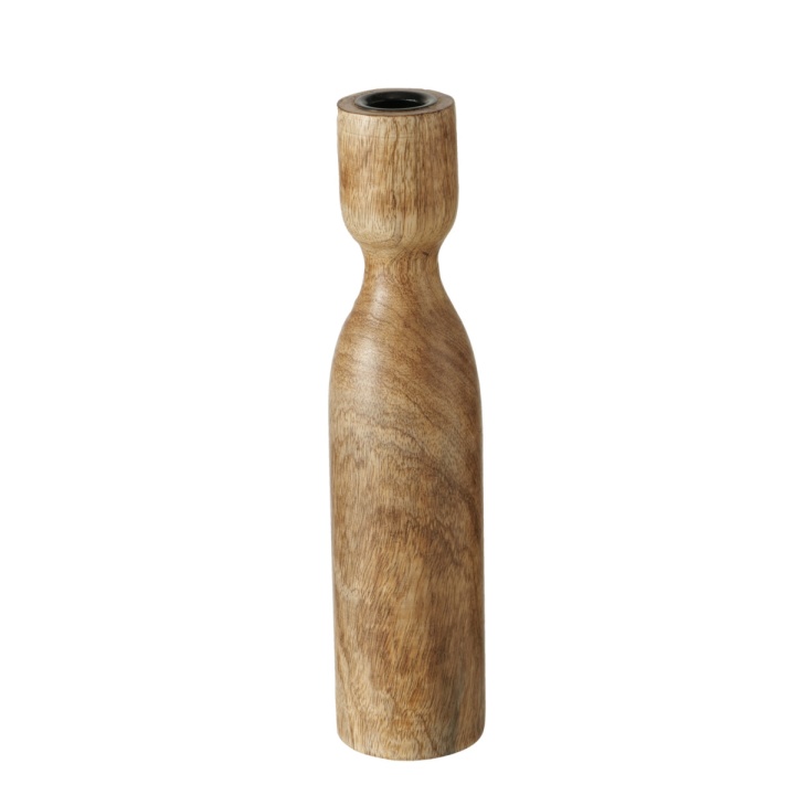 Boltze Kerzenleuchter Szura 26 cm  in Mango natur