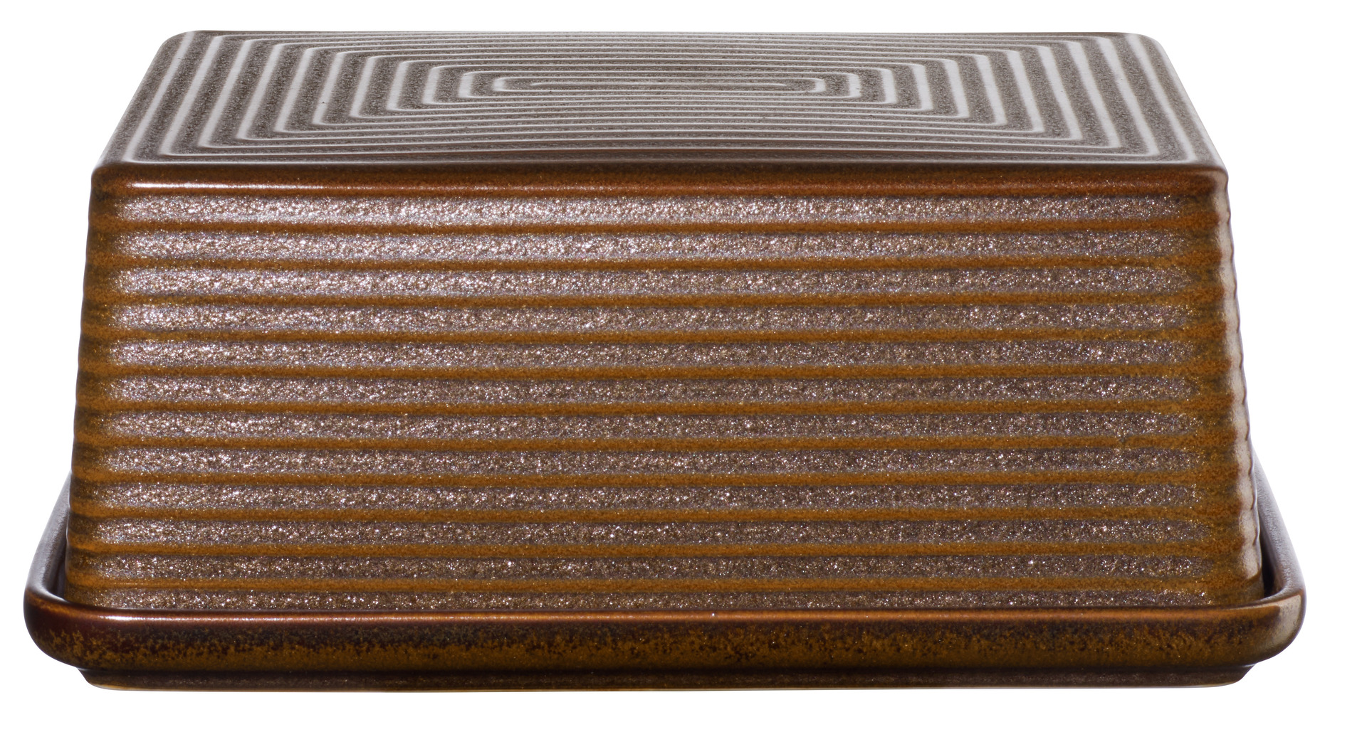ASA Selection Butterdose Kitchen'art in Farbe braun