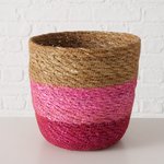 Boltze Korb Rosaly 13,5 cm ROSALY in Seegras Farbmix