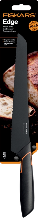 Fiskars Brotmesser EDGE 23cm in Farbe Black