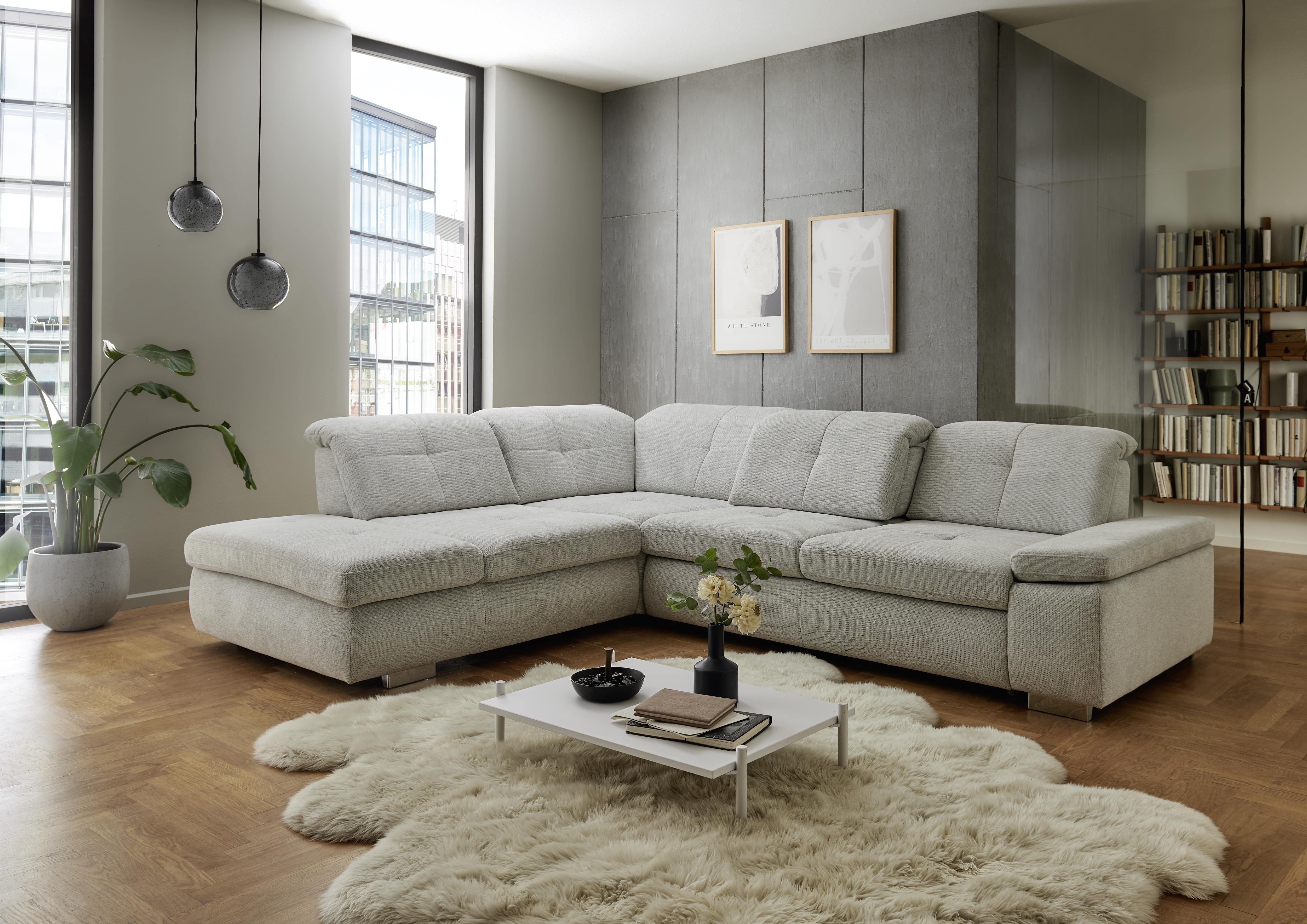 Modulmaster Polstergruppe MM-MP1044 in Stoff Famosa silver