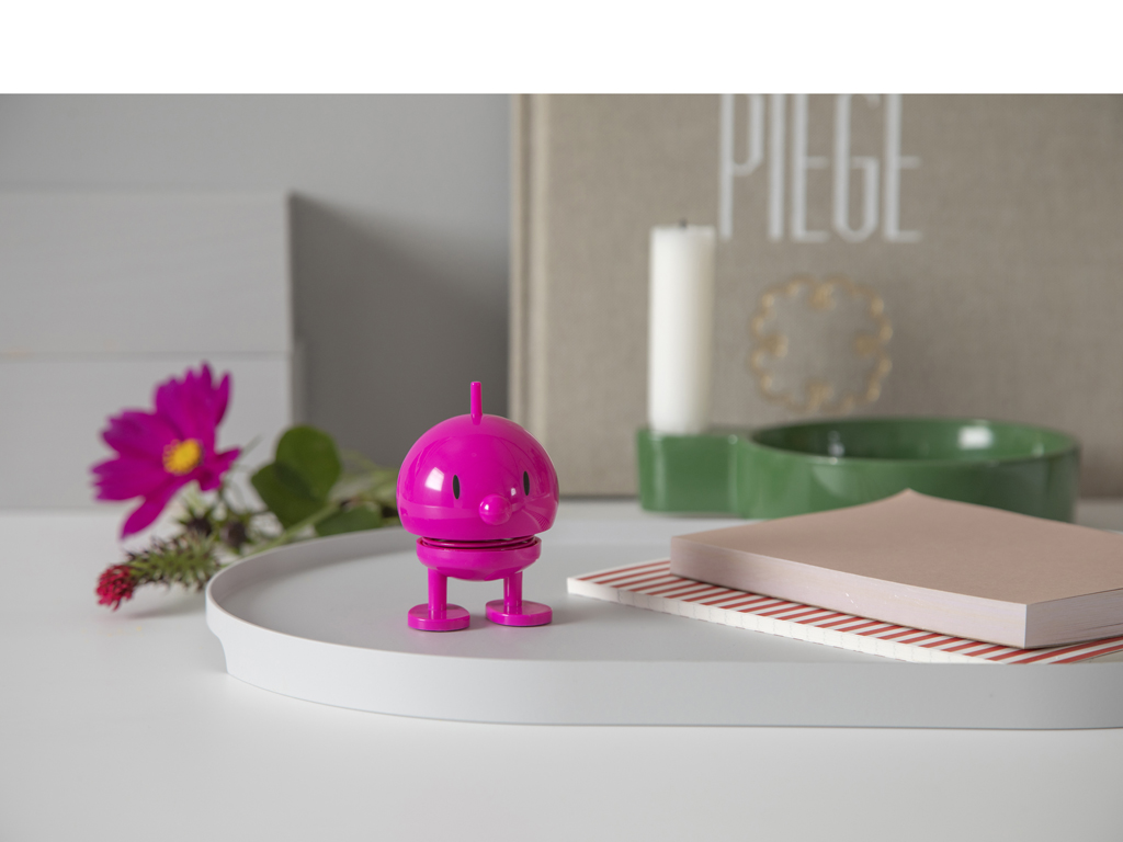 F&H Hoptimist  BUMBLE M ca. B8,5 H9,5 T7,4 cm in pink