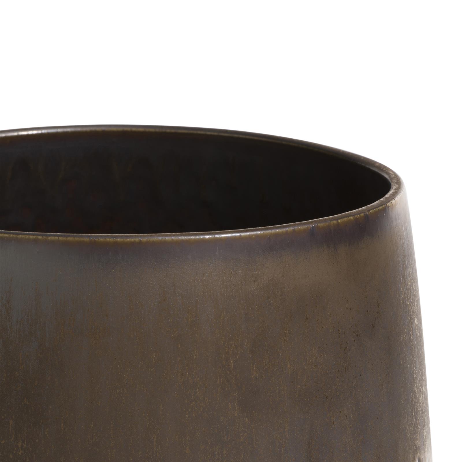 Coco Maison Blumentopf Lara 48015-GRY H17cm