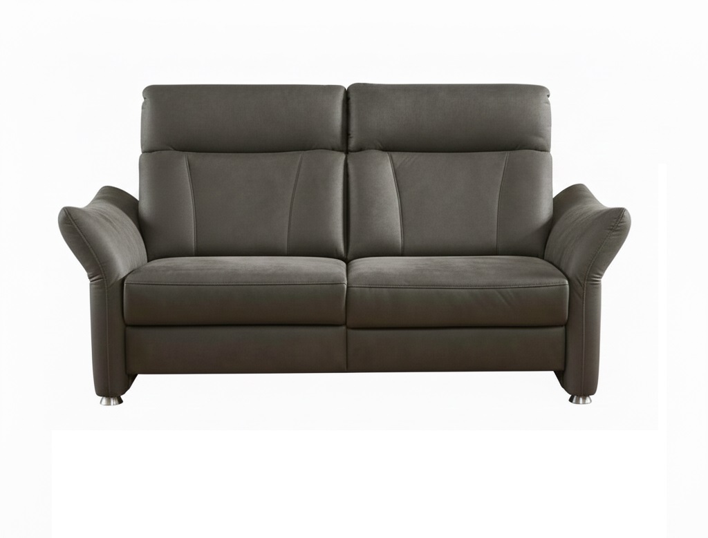 Polipol 2,5-Sitzer PP-PF24014 ca. 178x91cm in Stoff Deluxe anthrazit, Couch, Mobiliar, Stuhl, Kissen, Sessel