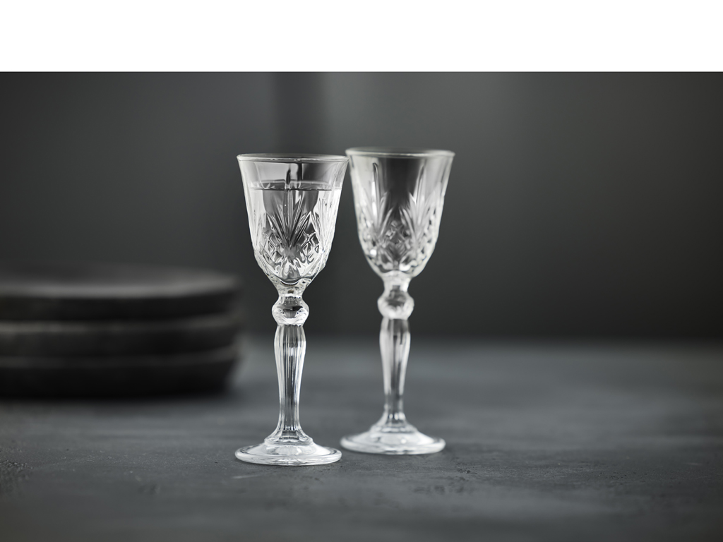 F&H Schnappsglas  MELODIA 0,005 Liter in Farbe Transparent