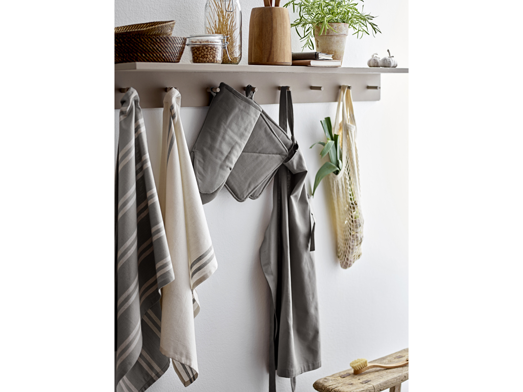 Södahl Schürze in Farbe grau