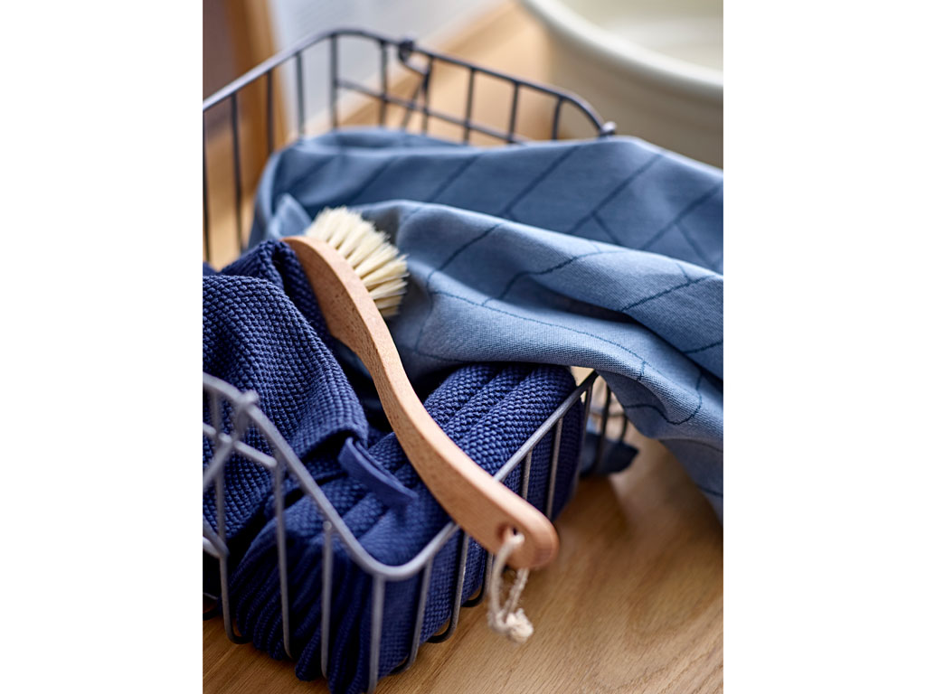 Södahl Putzlappen in Farbe indigo