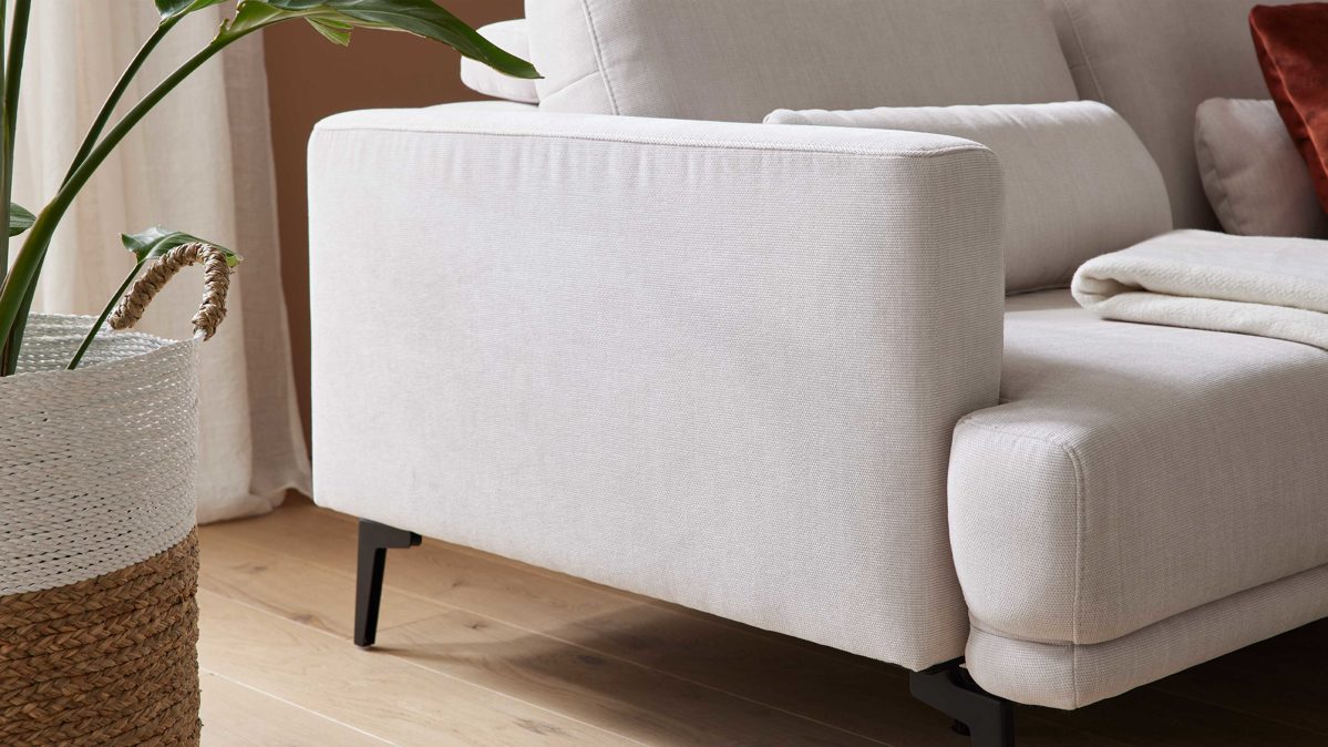 Interliving Polsterecke IL 4450 in Stoff Longlife Easy ecru, Moebel, Stuhl, Kissen, Kopfkissen, Sessel
