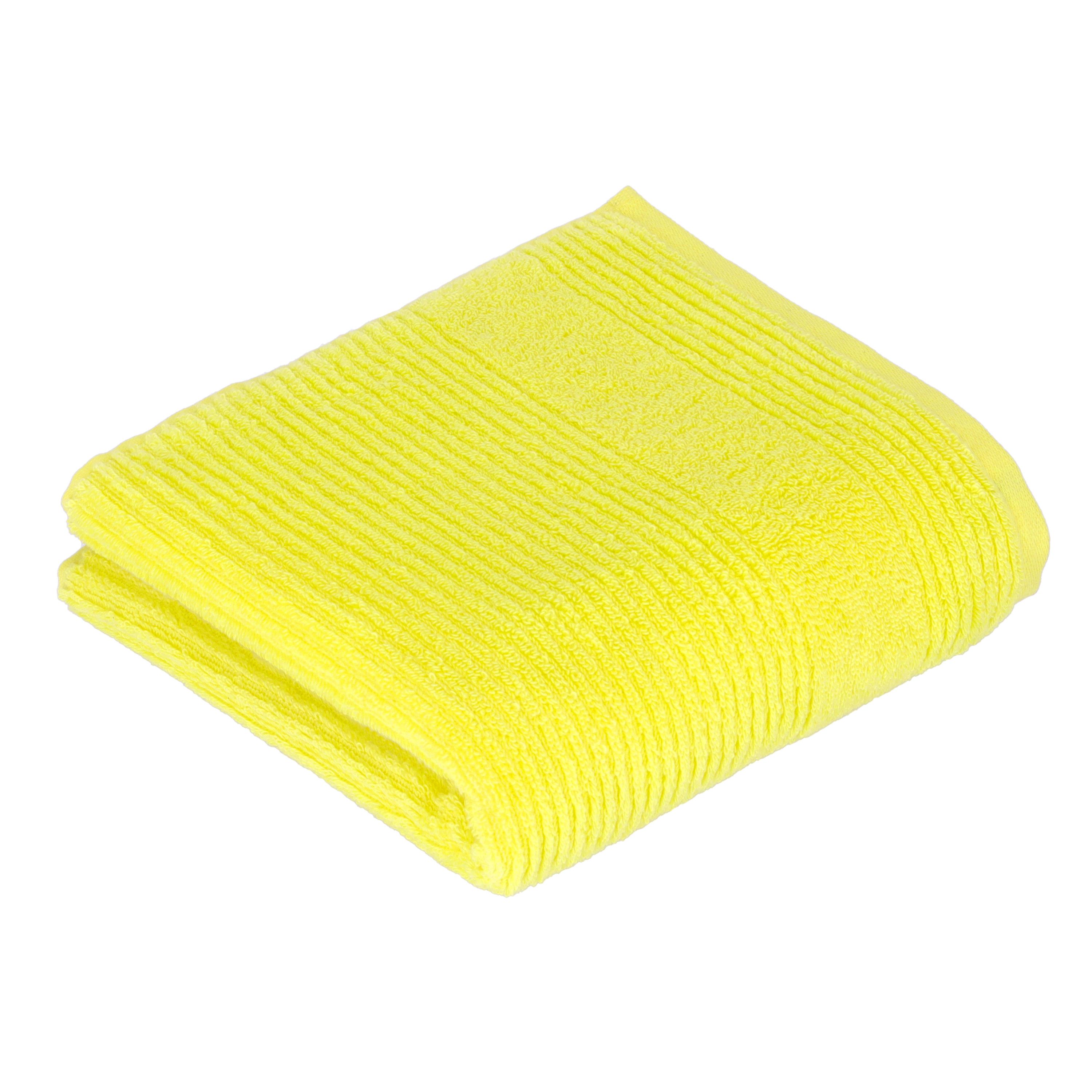 Vossen Handtuch Tomorrow ca. 50x100cm in Farbe electric yellow
