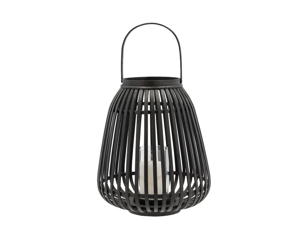 Villa Collection Laterne 29 cm in Farbe schwarz