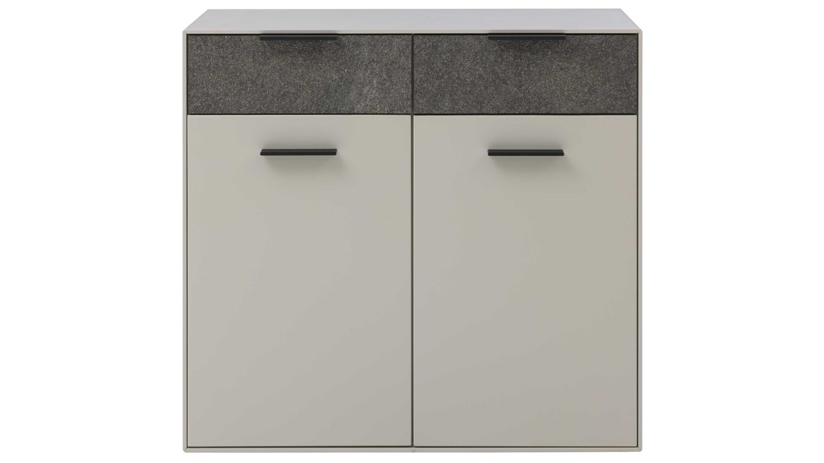 Interliving Hängeschuhschrank INTERLIVING-6013 in Front/Korpus Sahara Creme lack