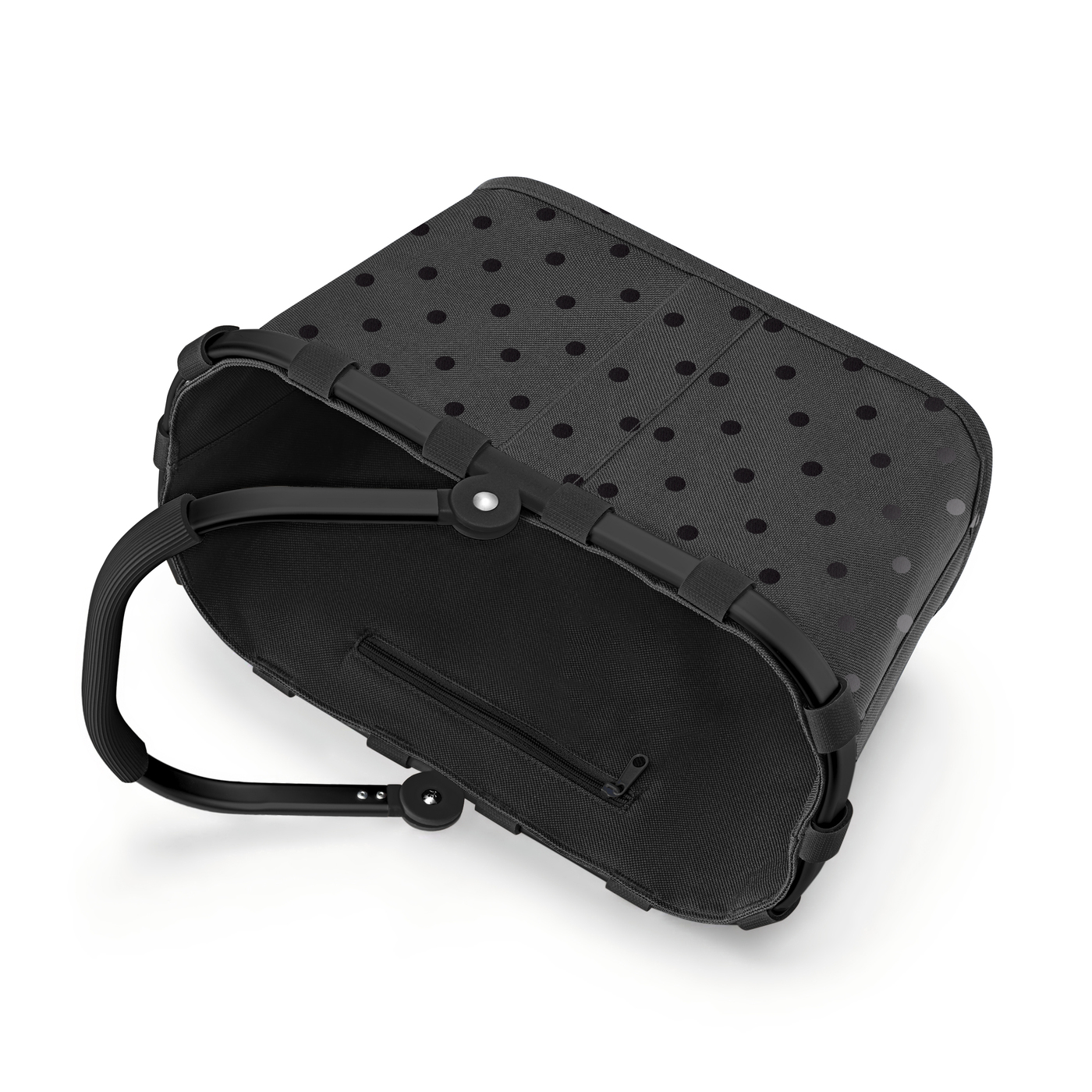 Reisenthel CARRYBAG XS in Farbe frame glossy dots black, Zubehor, Tasche, Handtasche, Geldbörse